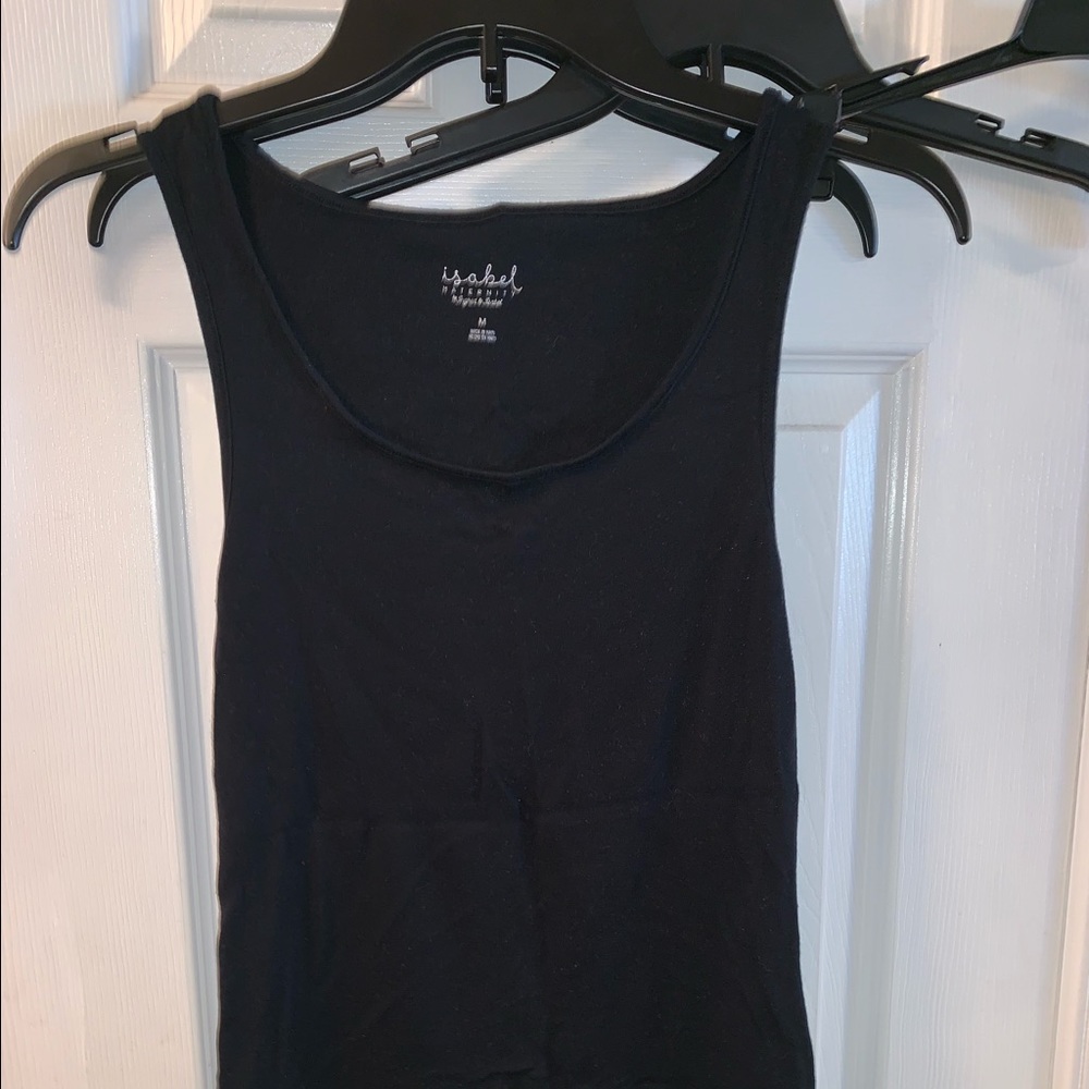 Isabel @ Target 2 medium maternity tanks